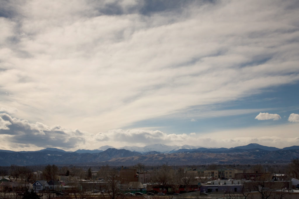 Mount Evans revealed - February 26, 2011