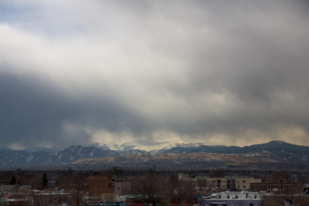 Mount Evans storm - February 27, 2011