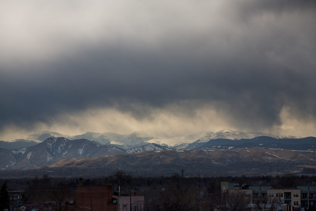 Mount Evans storm - February 27, 2011