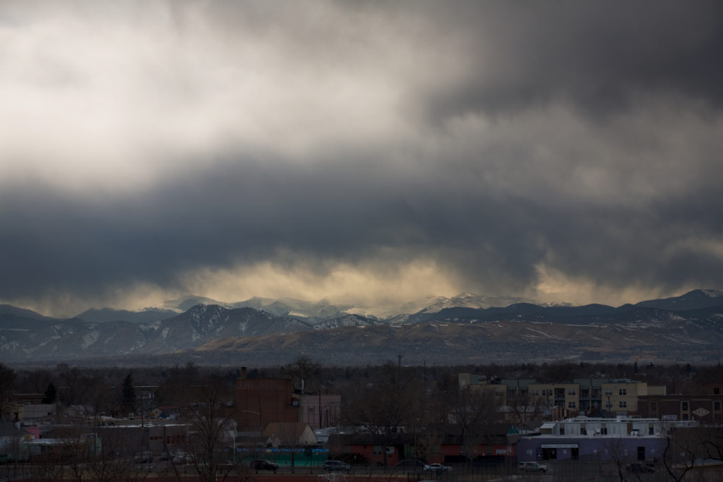 Mount Evans storm - February 27, 2011