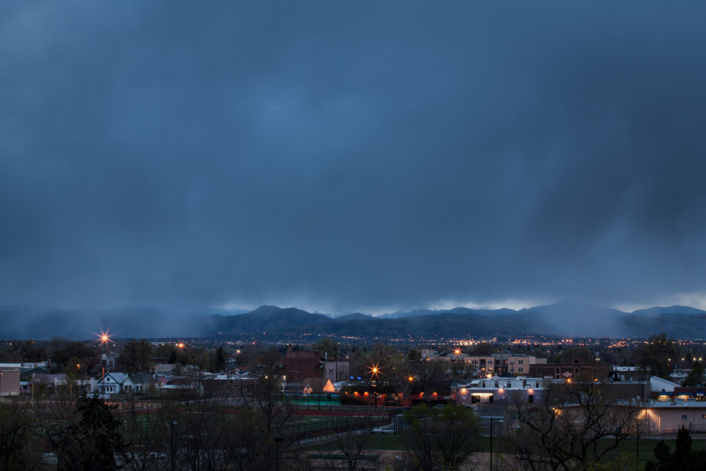 Mount Evans obscured - April 30, 2011