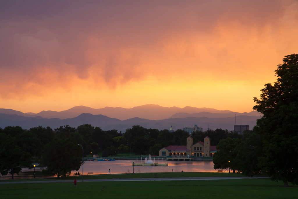 Mount Evans sunset - July 2, 2018