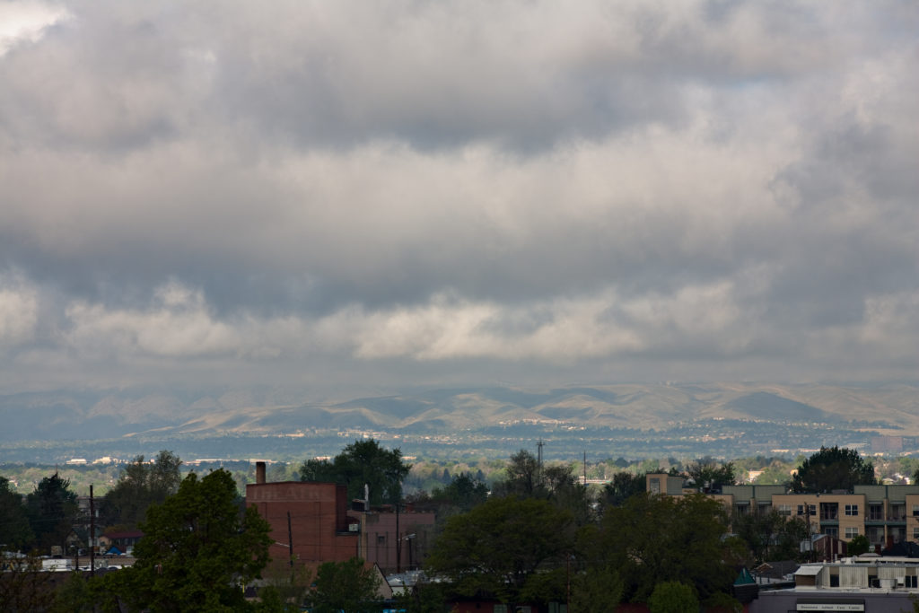 Mount Evans obscured - May 20, 2011