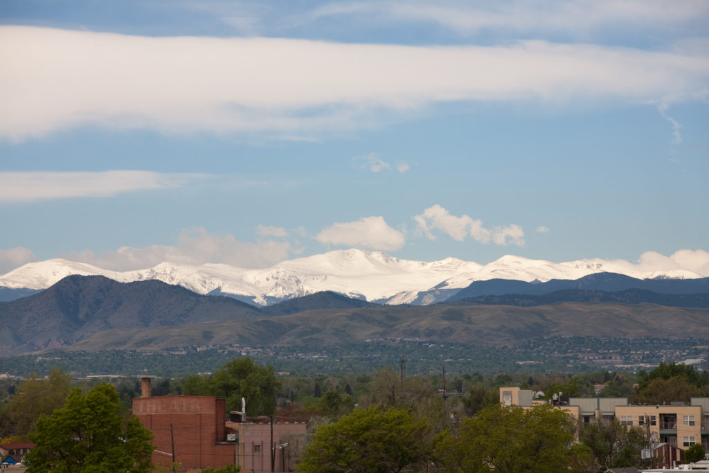 Mount Evans morning - May 22, 2011