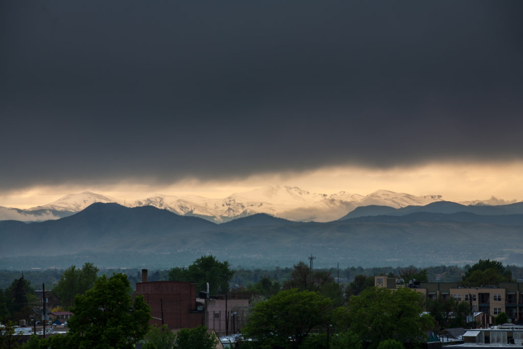 Mount Evans Storm - May 24, 2011