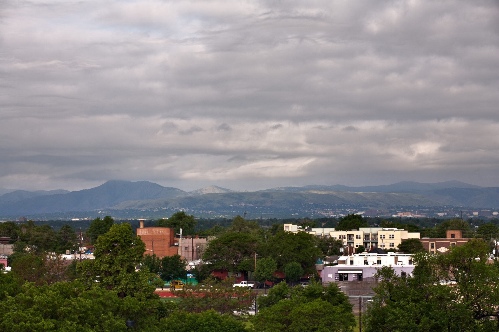 Mount Evans obscured - June 10, 2011