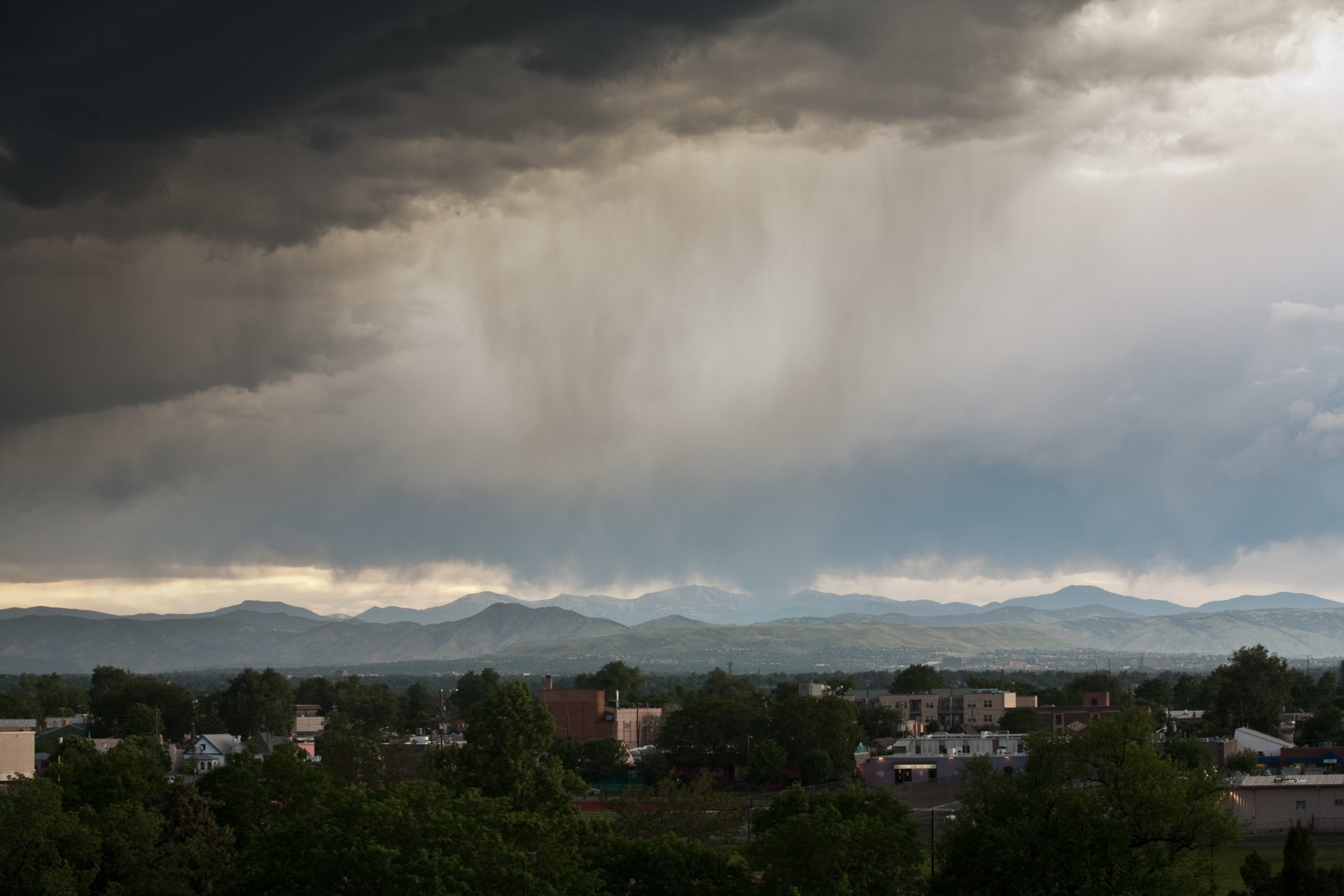 Mount Evans storm - June 13, 2011