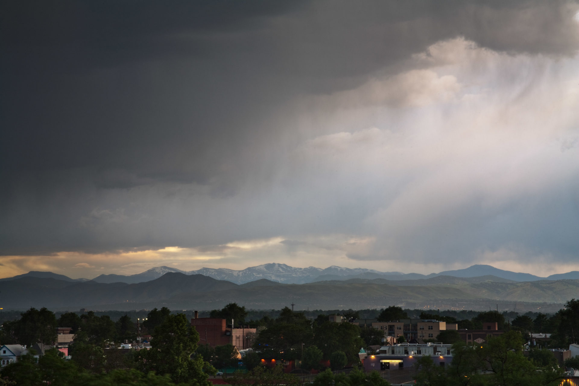 Mount Evans storm - June 13, 2011