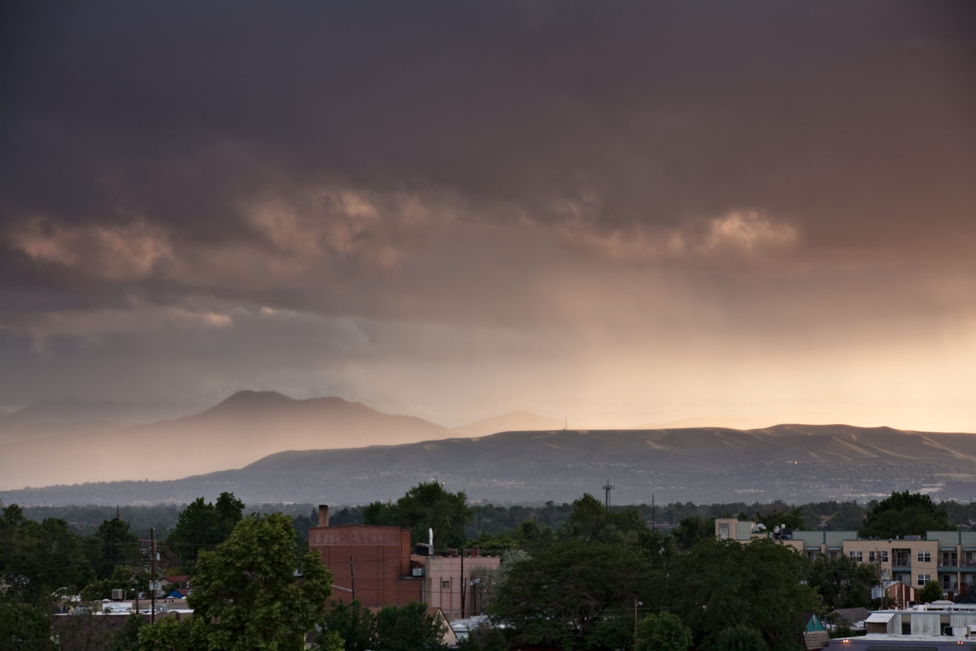 Mount Evans obscured - June 20, 2011