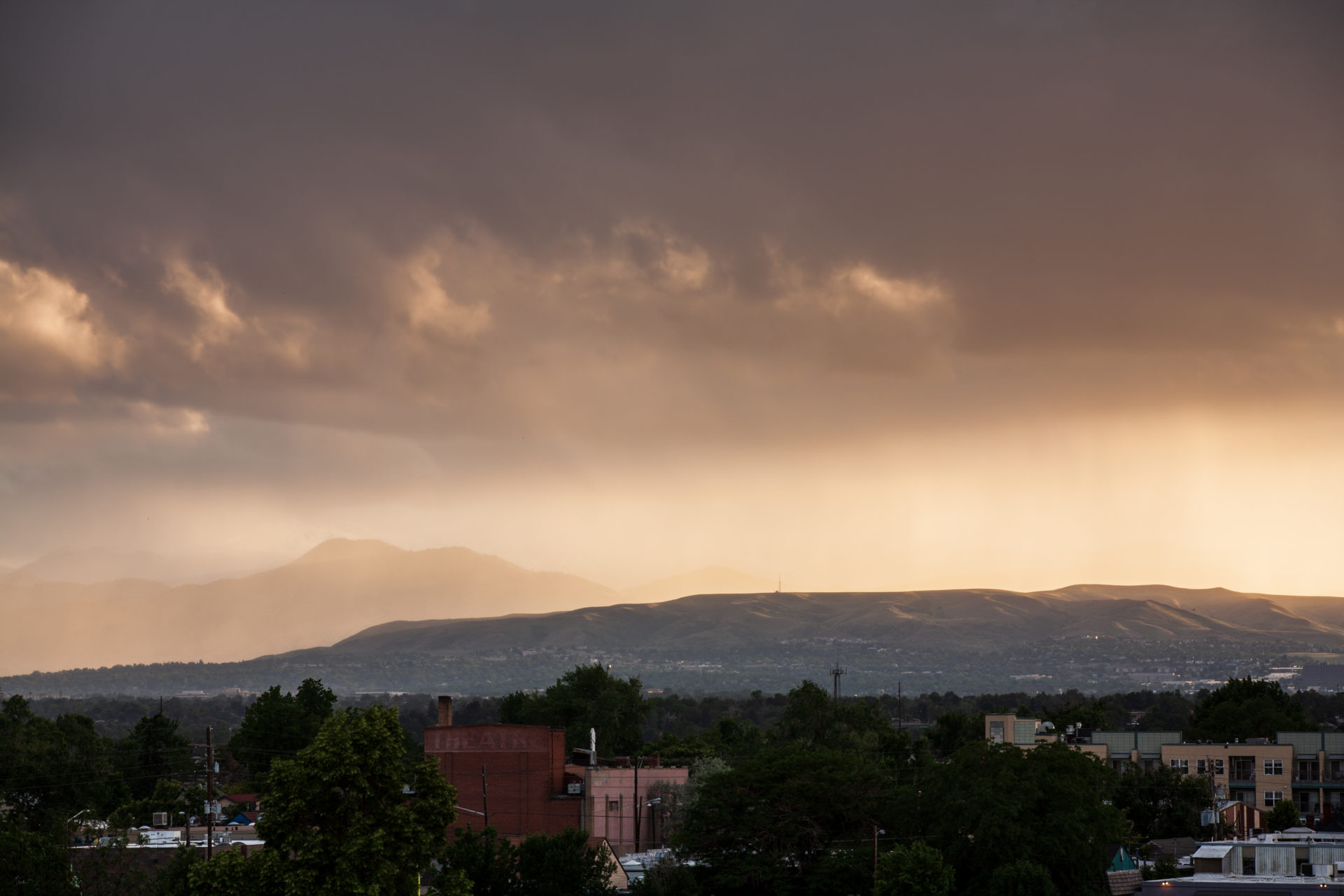 Mount Evans obscured - June 20, 2011