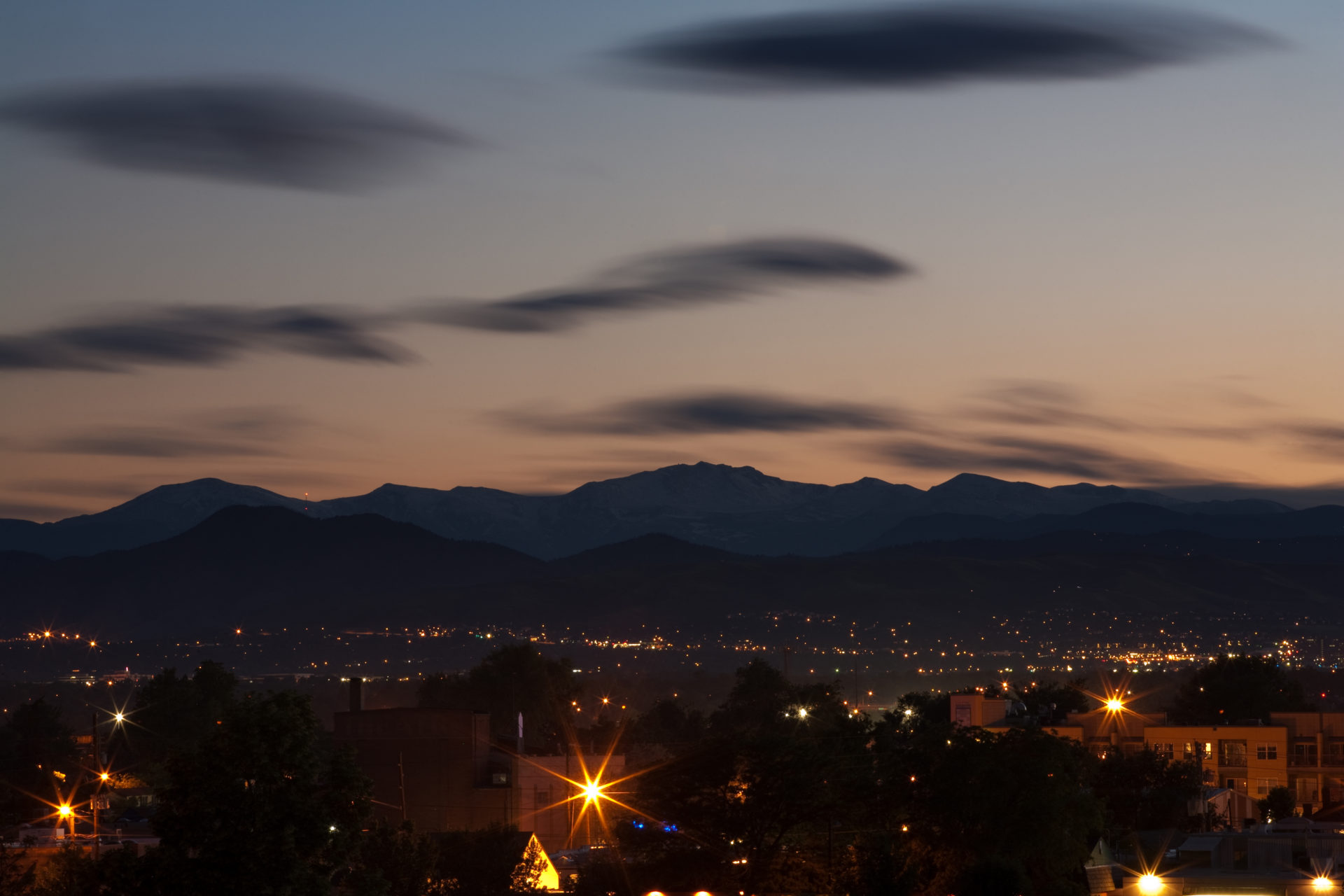 Mount Evans night - June 21, 2011