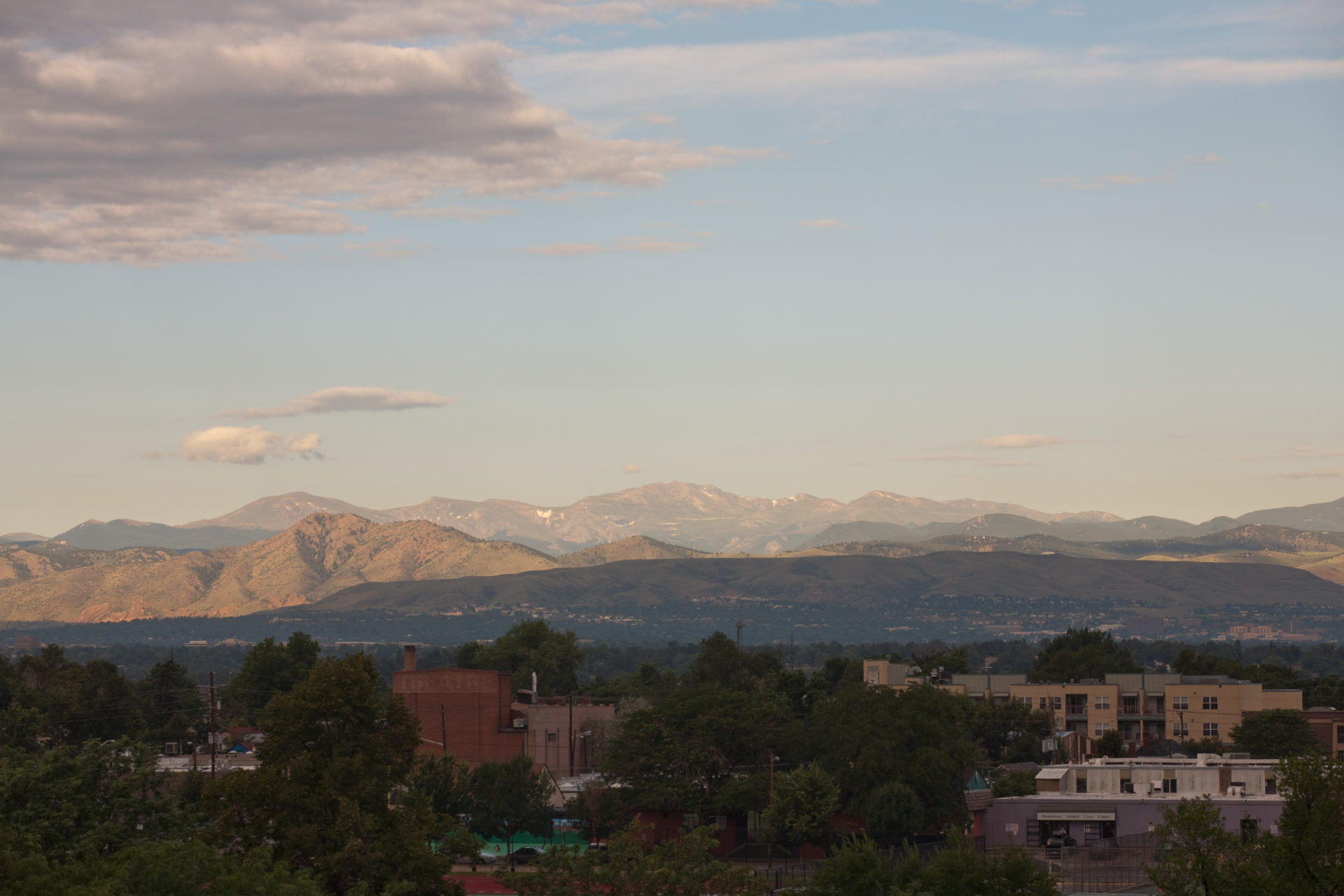 Mount Evans sunrise - August 3, 2011