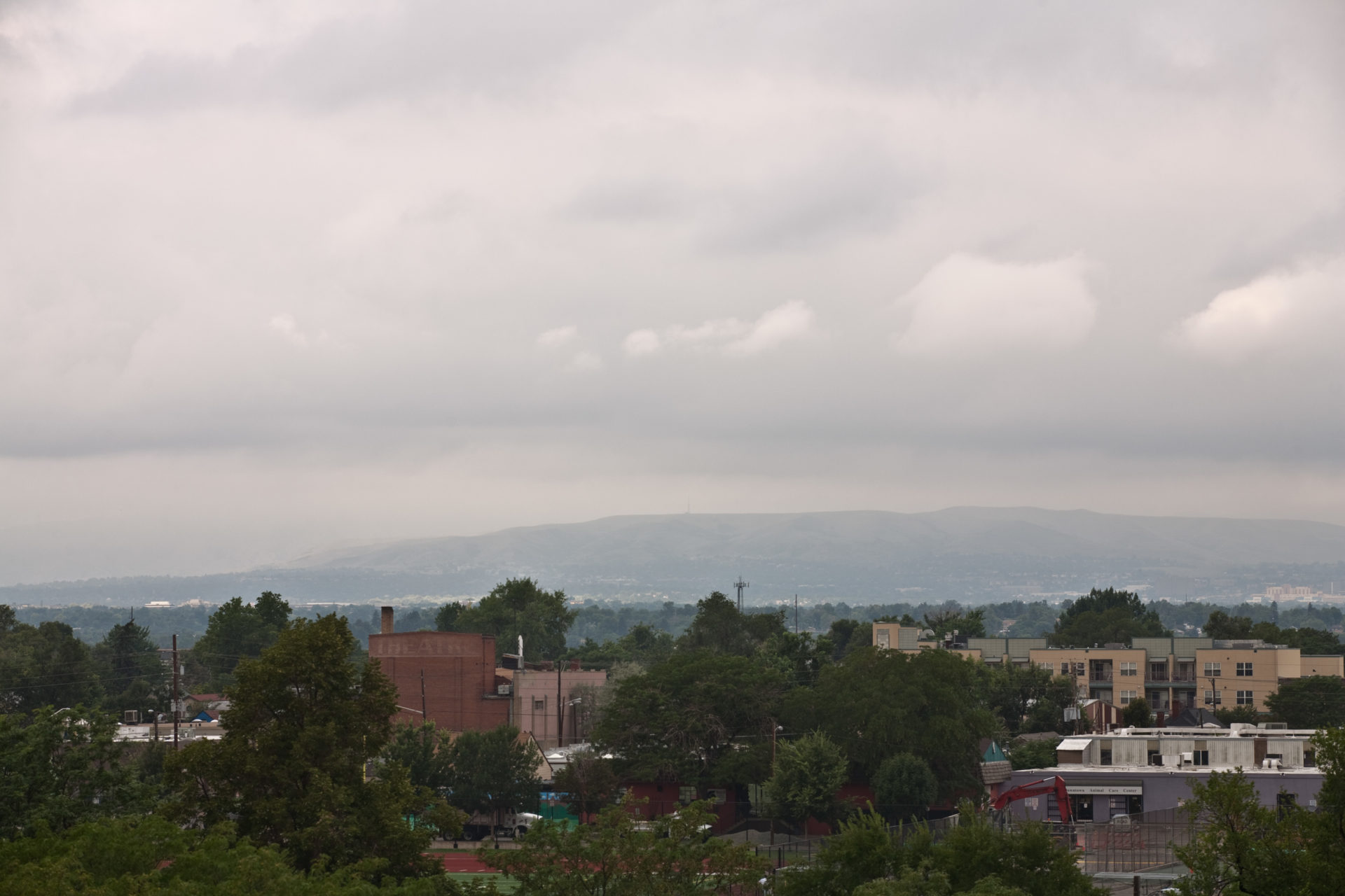 Mount Evans obscured - August 10, 2011