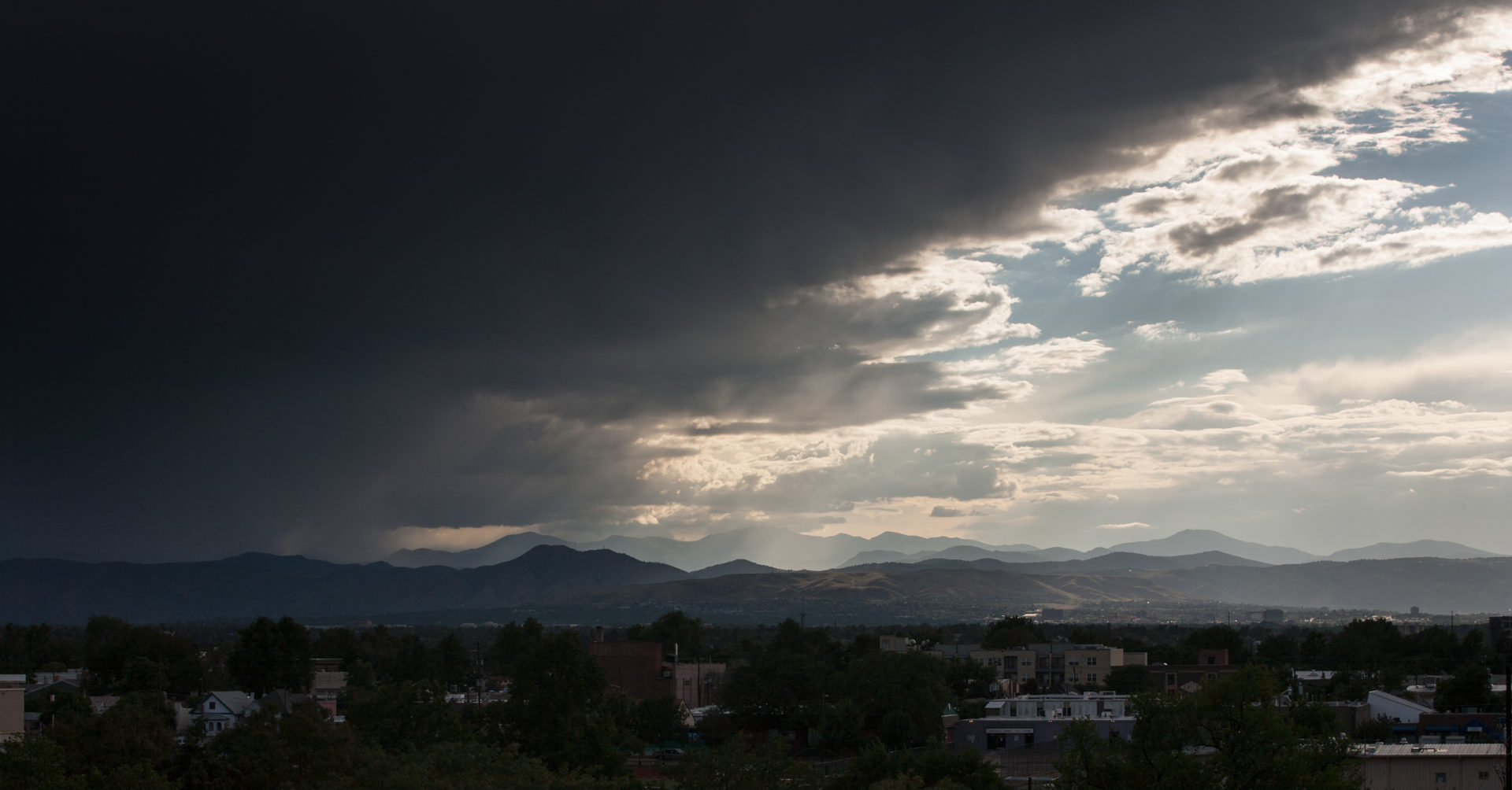 Mount Evans storm - August 22, 2011