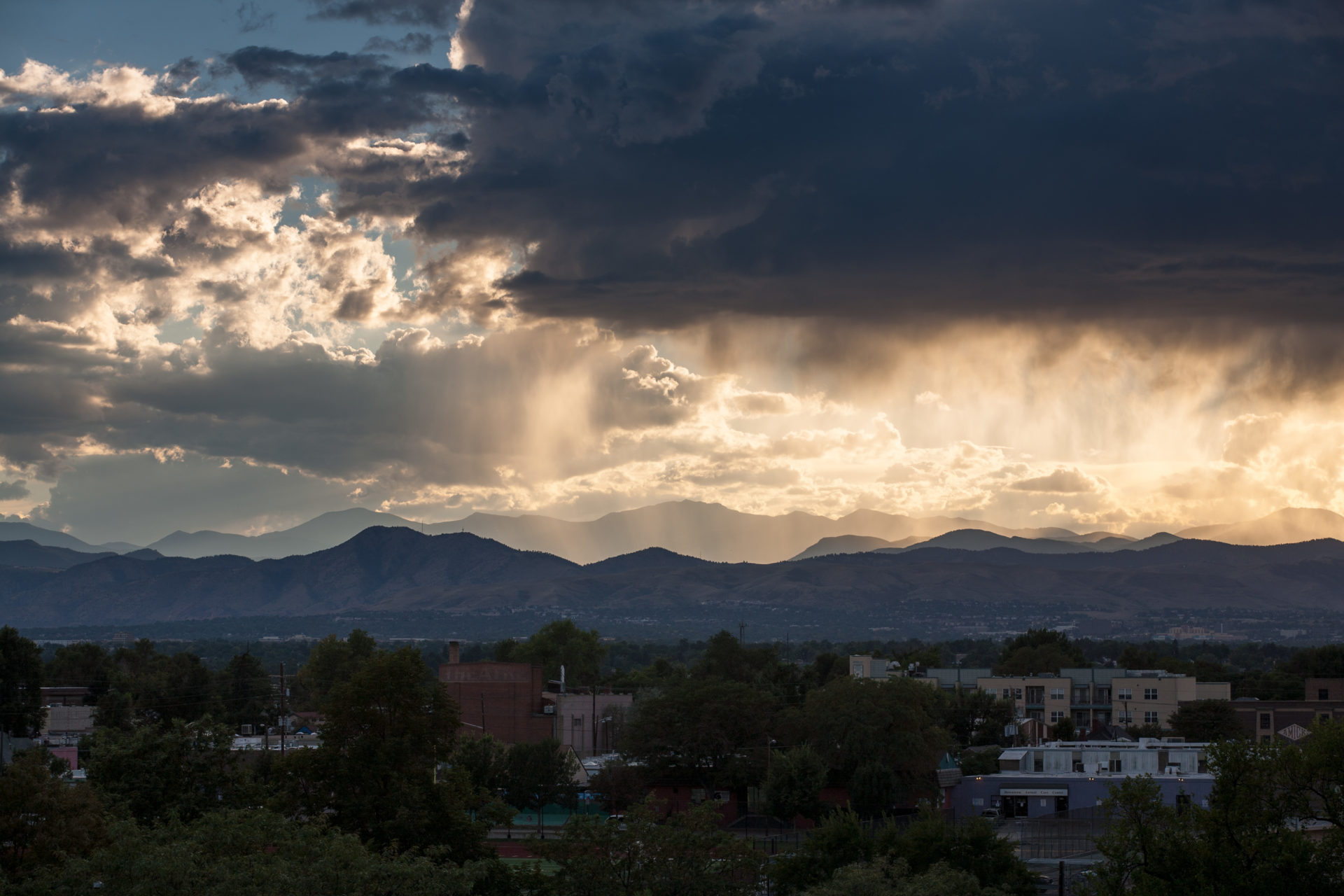 Mount Evans storm - August 30, 2011