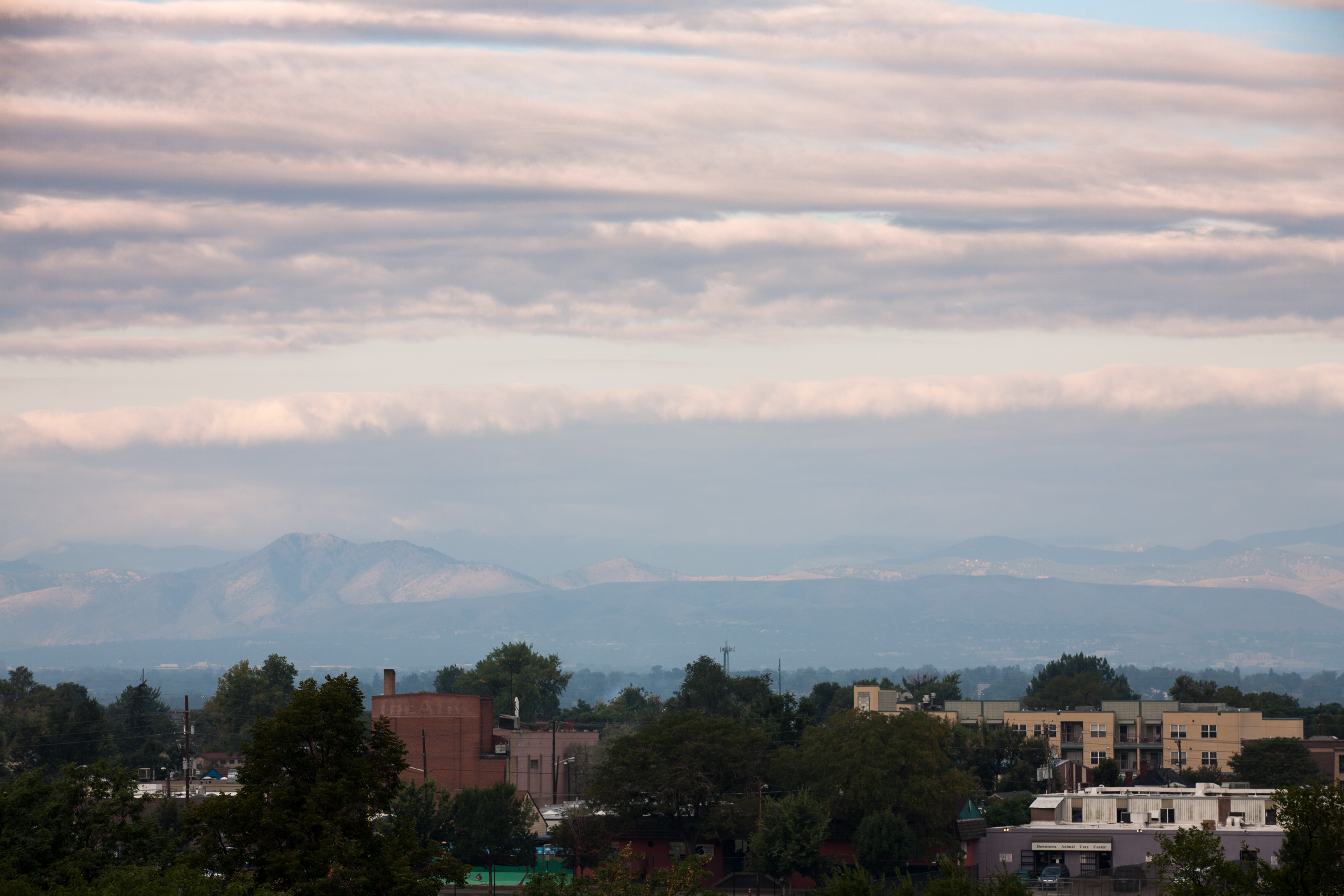 Mount Evans sunrise - September 8, 2011