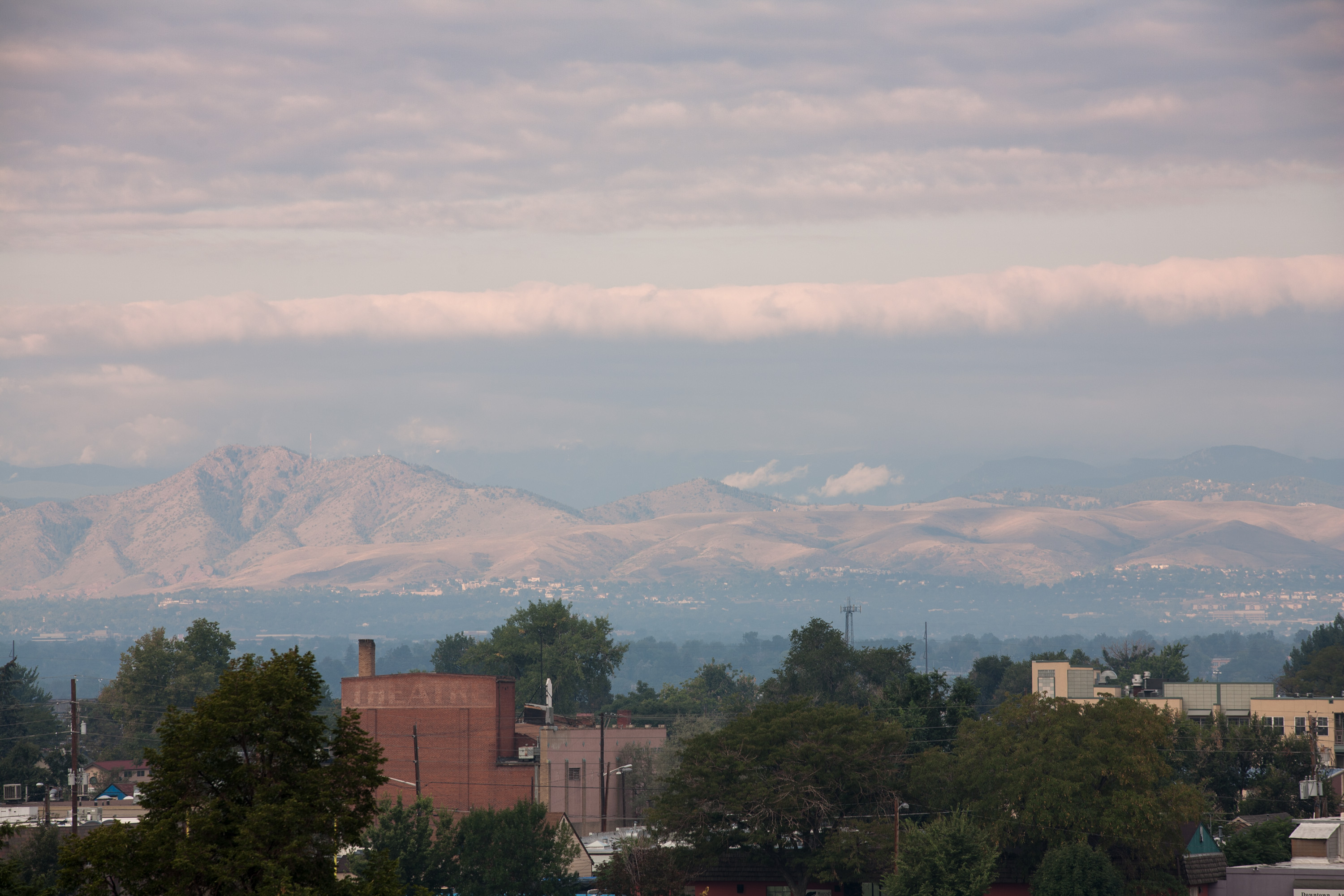 Mount Evans sunrise - September 8, 2011
